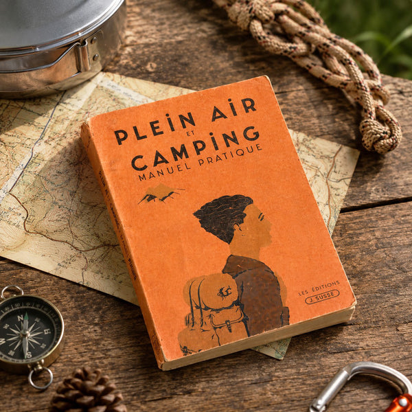 Ancien manuel de camping « Plein Air et Camping – Manuel pratique » – Édition 1946