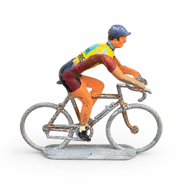 Figurine coureur cycliste Salza – Tour de France – Cycles Lapierre – années 1960