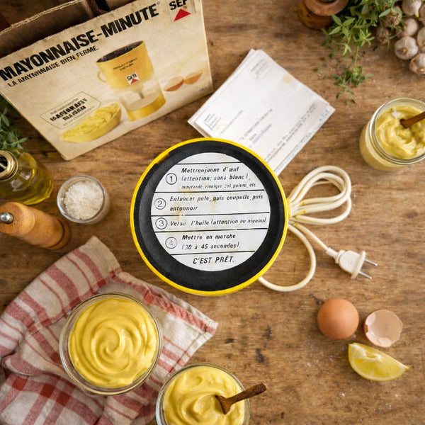 Mayonnaise-Minute SEB en boîte – appareil électrique vintage