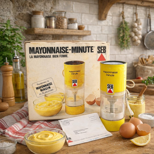 Mayonnaise-Minute SEB en boîte – appareil électrique vintage