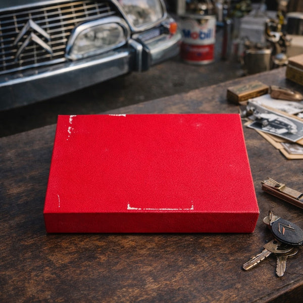 Panneau de porte Citroën Xantia en bronze – pièce commémorative industrielle – écrin d'origine (1993)