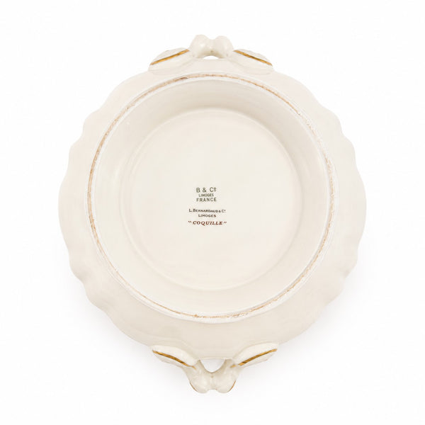 Soupière en porcelaine de Limoges L. Bernardaud & Co – Modèle Coquille