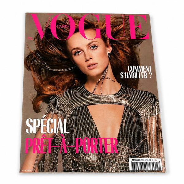 Magazine / Revue de mode Vogue Paris n° 995 – Mars 2019 – Rianne van Rompaey