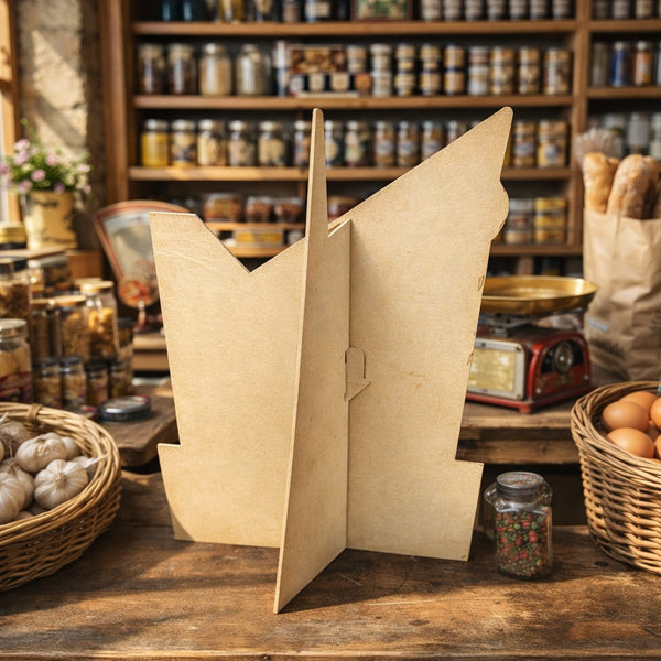 Carton publicitaire ancien RITA – présentoir pain d’épices – dessin Léon Dupin