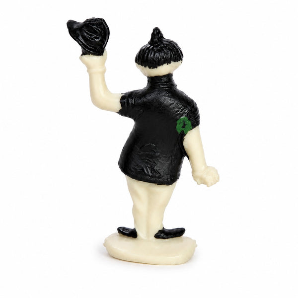 Ancienne figurine publicitaire Café Nadi en plastique peint – Clown de cirque au chapeau