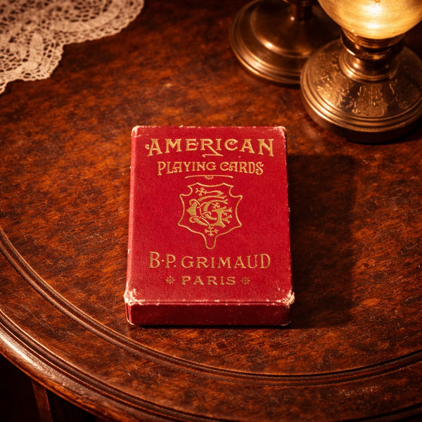 Jeu de cartes ancien B.P. Grimaud Paris – American Playing Cards (1890–1910)