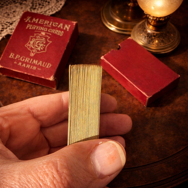 Jeu de cartes ancien B.P. Grimaud Paris – American Playing Cards (1890–1910)
