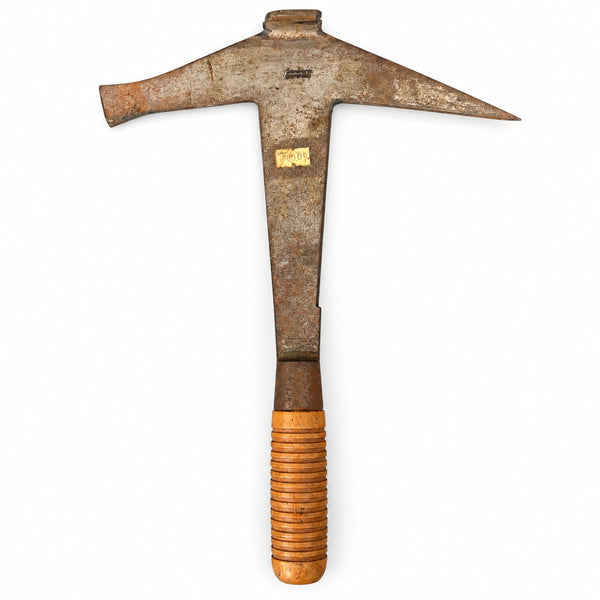 Marteau d’ardoisier ancien Somborn Germany pour droitier à manche en bois – années 1980