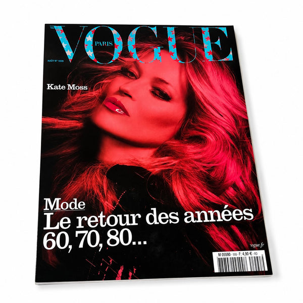 Magazine / Revue de mode Vogue Paris n° 999 – Août 2019 – Kate Moss