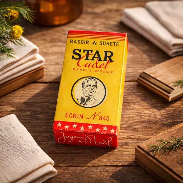 Rasoir de sûreté Star Cadet – Écrin n° 840 – Boîte d’origine – British Made