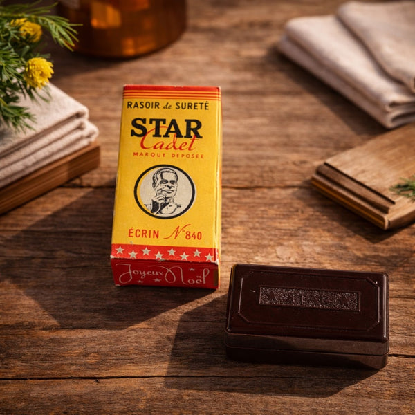 Rasoir de sûreté Star Cadet – Écrin n° 840 – Boîte d’origine – British Made