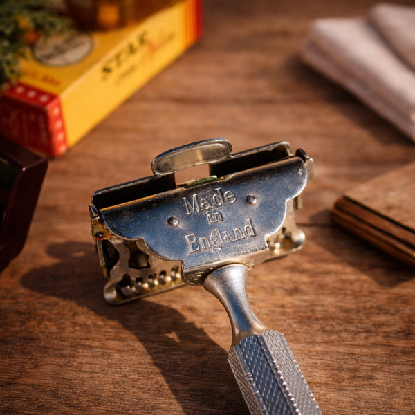 Rasoir de sûreté Star Cadet – Écrin n° 840 – Boîte d’origine – British Made