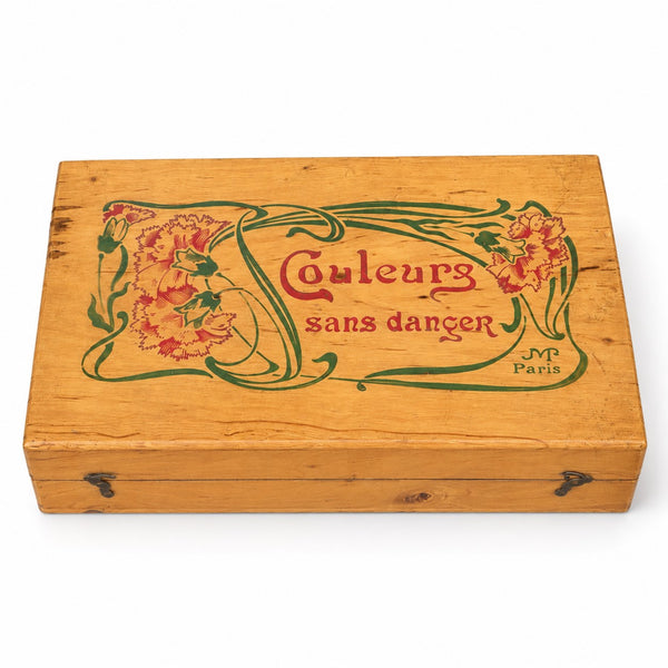 Ancien coffret d’aquarelle J.M. Paillard « Couleurs sans danger » – Paris