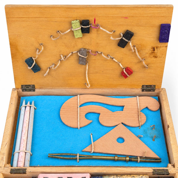 Ancien coffret d’aquarelle J.M. Paillard « Couleurs sans danger » – Paris