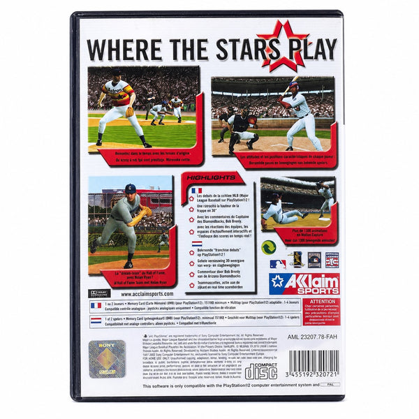 Jeu vidéo PS2 All-Star Baseball 2002 – Complet avec notice – PlayStation 2 PAL