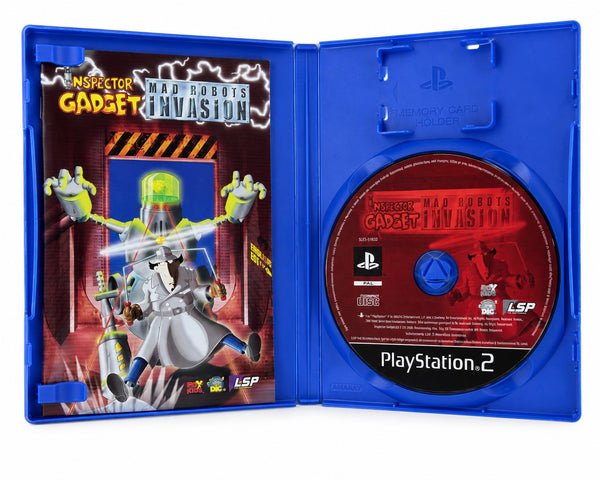 Inspector Gadget : Mad Robots Invasion – Jeu PlayStation 2 (PS2) PAL – Complet avec notice