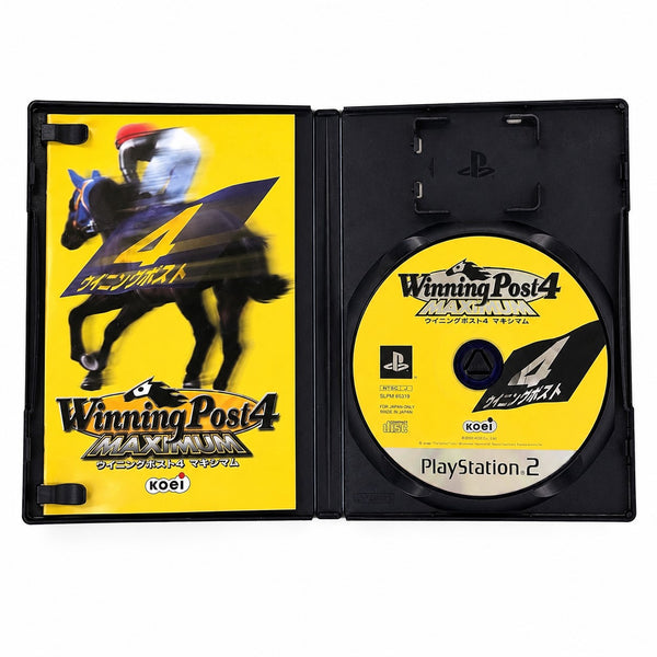 Jeu PlayStation 2 (PS2) Winning Post 4 Maximum – Version japonaise (NTSC-J)