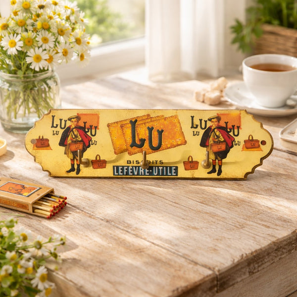 Porte-clés / Porte-torchons publicitaire Lefèvre-Utile – Biscuits LU