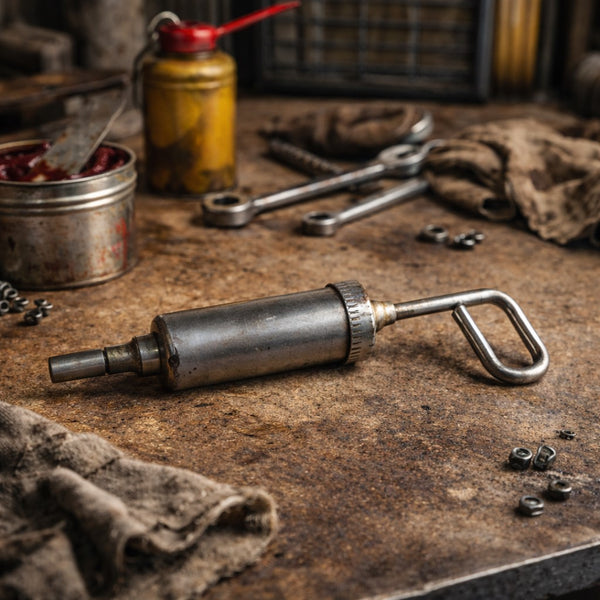 Pompe à graisse ancienne – Alemite Lubricator – Lubrificateur