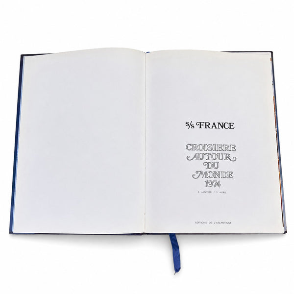 Paquebot S/S France – Croisière autour du Monde 1974 – Livre souvenir illustré
