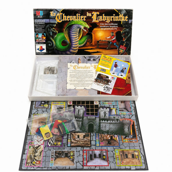 Le Chevalier du Labyrinthe MB Jeux – Jeu de société complet inspiré de l'émission Antenne 2