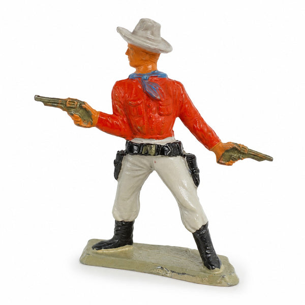 Figurine ancienne cowboy Nestlé CB 132 – Style Starlux – Far West en plastique peint