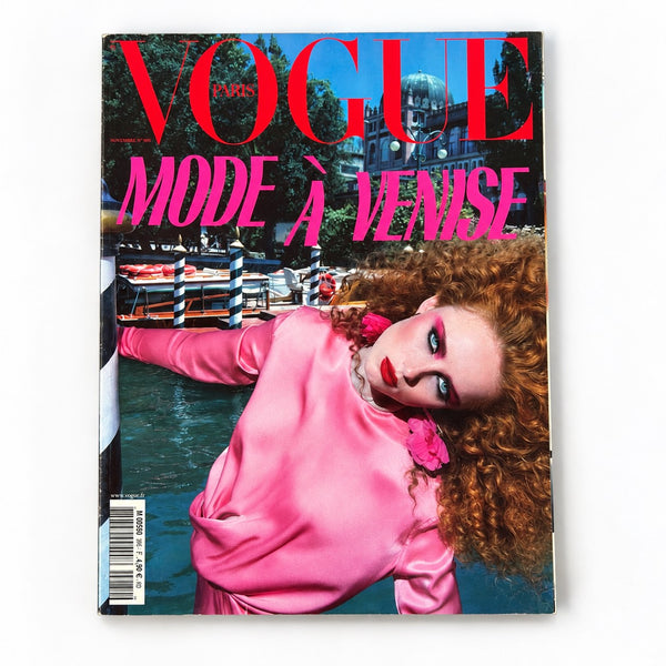 Magazine / Revue Vogue Paris n° 982 – Novembre 2017 – Rianne Van Rompaey