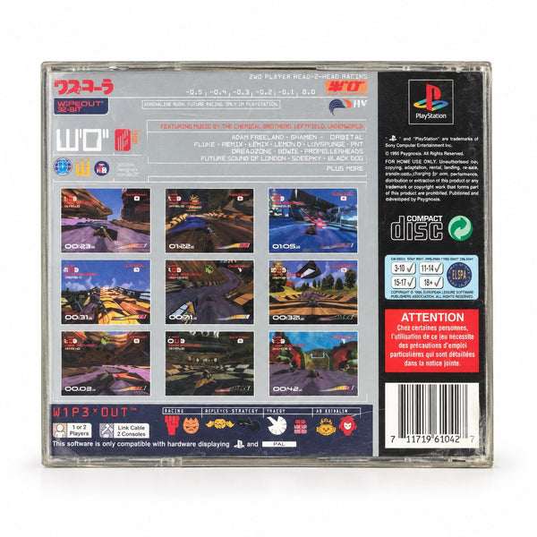 Jeu vidéo Wipeout Wip3out sur PlayStation PS1 PAL – Psygnosis - complet