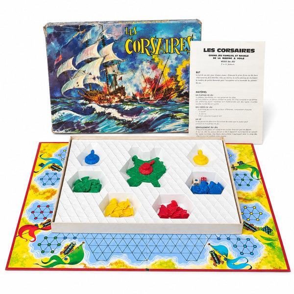 Jeu de société ancien Les Corsaires Capiepa – réf. 817
