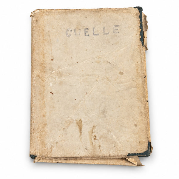 Ancien cahier d’école / d’écolier « Cahier de Devoirs » – Cuelle Joseph, 1891