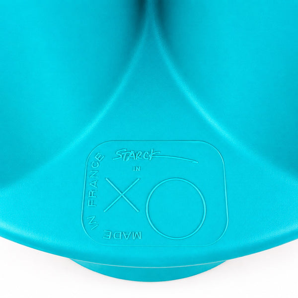 Tabouret Bubu 1er vintage Philippe Starck pour XO – turquoise