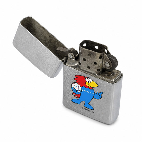 Briquet Zippo XIII Footix France 98 – Coupe du Monde 1998