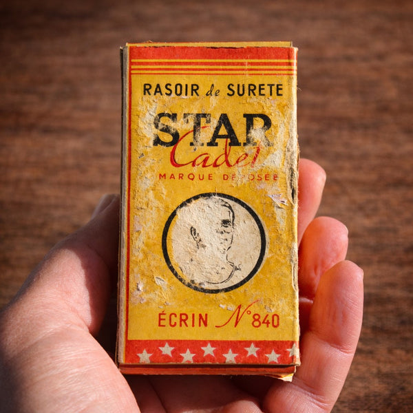 Rasoir de sûreté Star Cadet – Écrin n° 840 – Boîte d’origine – British Made