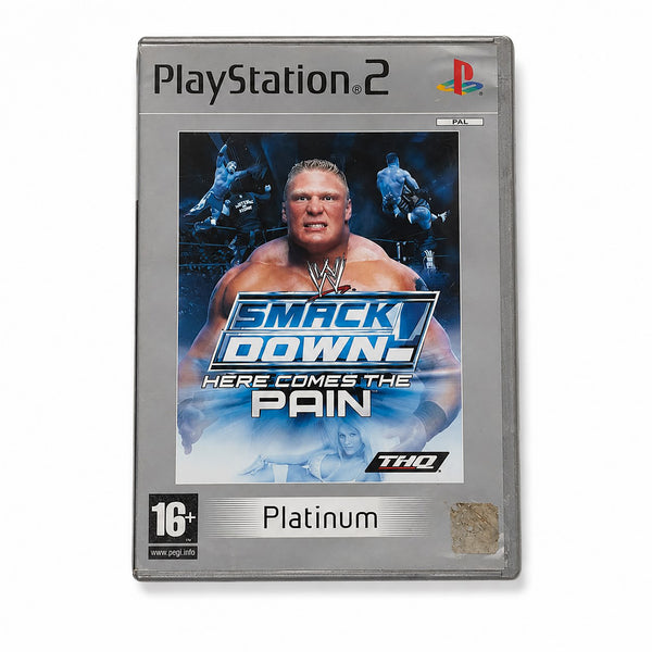 Jeu vidéo PlayStation 2 WWE SmackDown! Here Comes the Pain Platinum complet