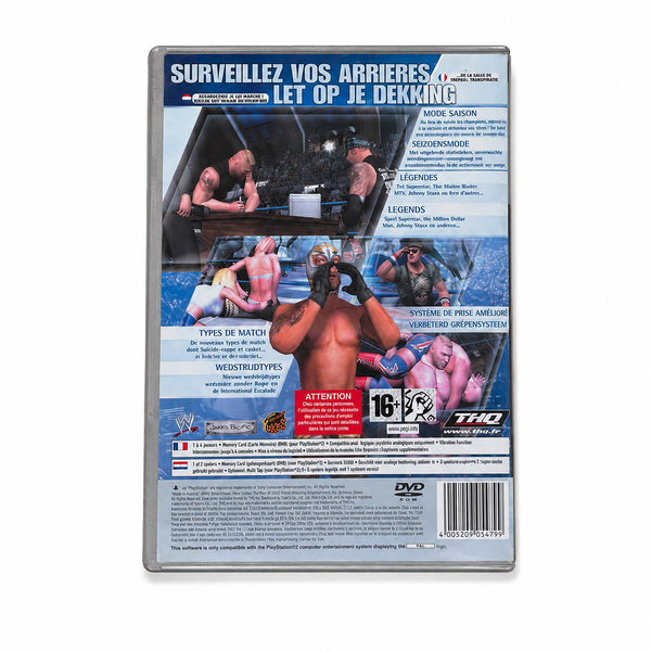 Jeu vidéo PlayStation 2 WWE SmackDown! Here Comes the Pain Platinum complet
