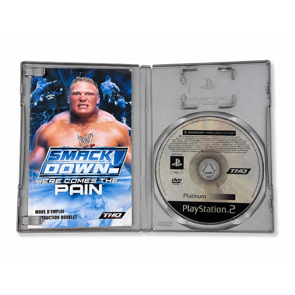 Jeu vidéo PlayStation 2 WWE SmackDown! Here Comes the Pain Platinum complet