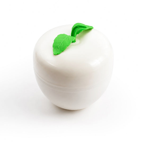 Seau à glaçons vintage Veropam Paris en forme de pomme blanche