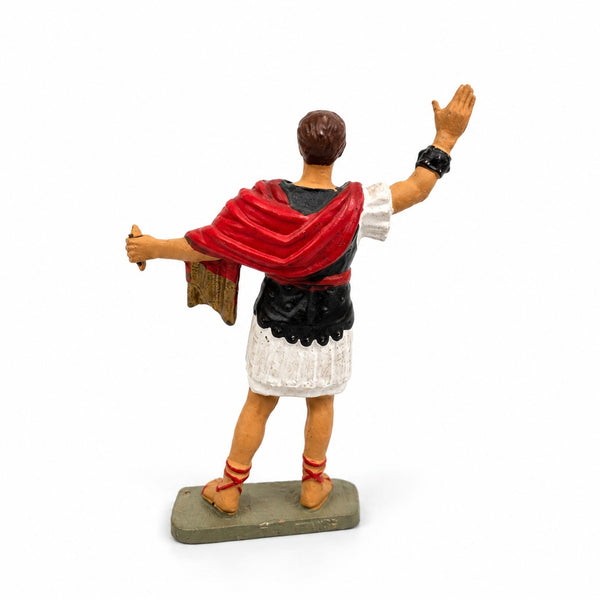 Figurine Starlux Guerre des Gaules – Empereur Romain avec casse – Réf. FH41019