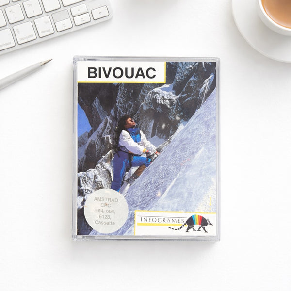 Jeu Amstrad CPC 464 / 664 Cassette – Bivouac – Simulation Alpinisme – Infogrames