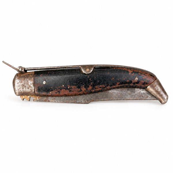 Couteau de poche pliant navaja espagnol ancien « Viuda de José Zafrilla » – Albacete