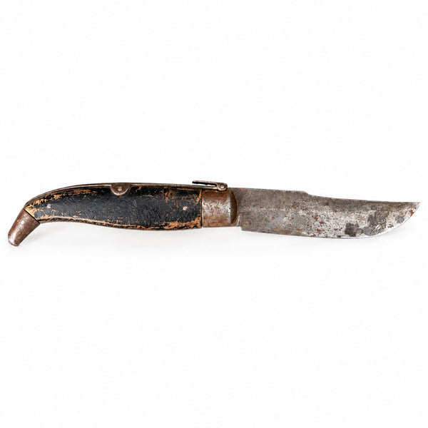 Couteau de poche pliant navaja espagnol ancien « Viuda de José Zafrilla » – Albacete