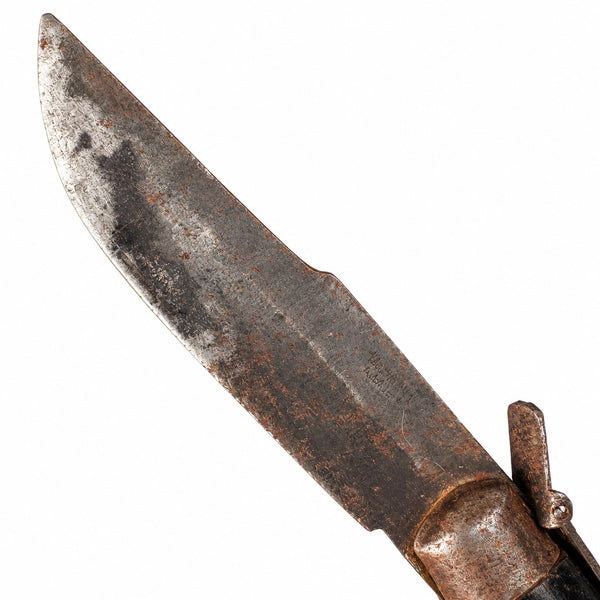Couteau de poche pliant navaja espagnol ancien « Viuda de José Zafrilla » – Albacete