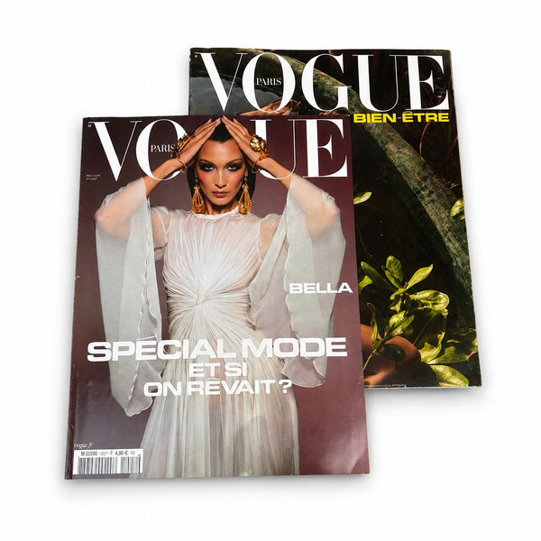 Magazine / Revue Vogue Paris n° 1007 – Mai-Juin 2020 – Bella Hadid – avec supplément