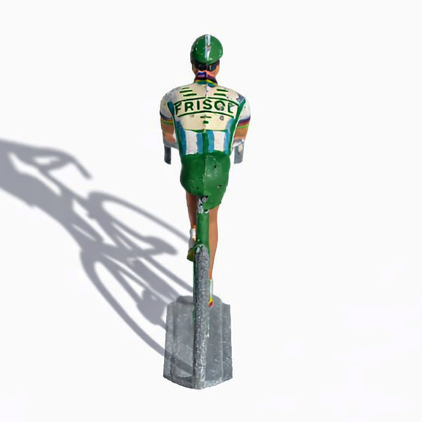 Figurine coureur cycliste Salza – Tour de France – maillot Frisol