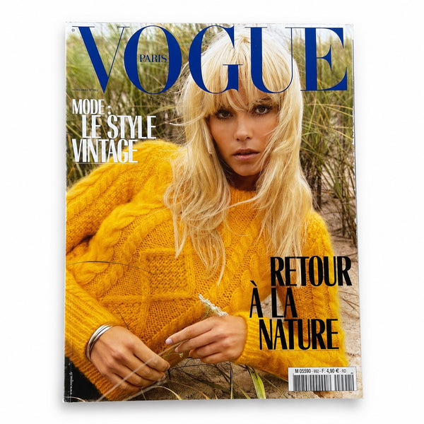 Magazine / Revue de mode Vogue Paris n° 992 – Novembre 2018 – Natasha Poly