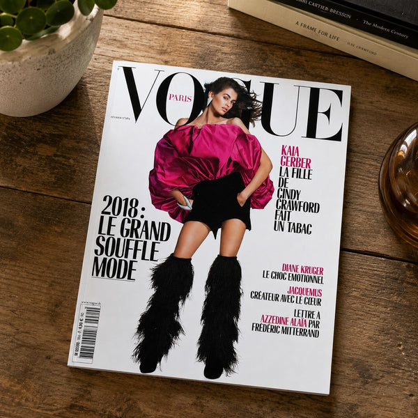 Magazine / Revue de mode Vogue Paris n° 984 – Février 2018 – Kaia Gerber