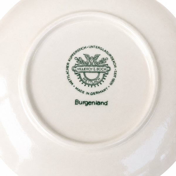 Ancienne paire de tasses à thé et leurs sous-tasses Villeroy & Boch Burgenland
