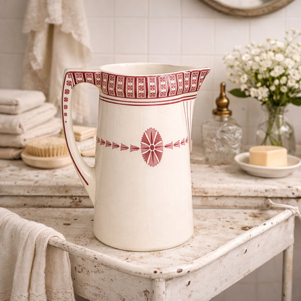 Broc de toilette ancien Villeroy & Boch – modèle Bosna