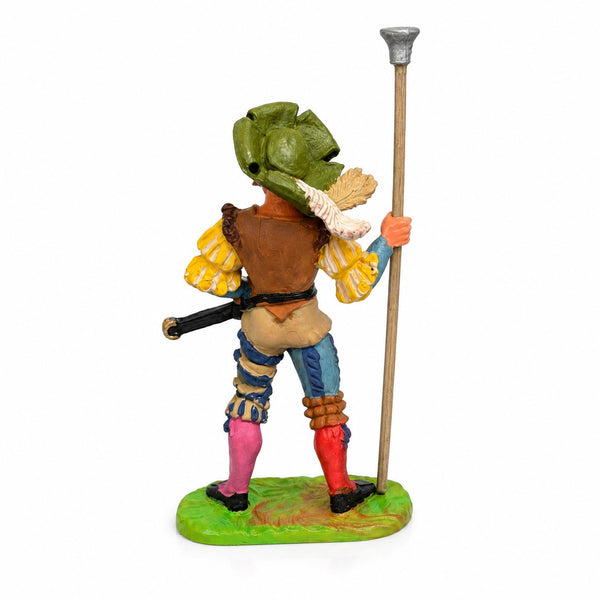 Figurine Elastolin Les Lansquenets – Soldat avec refouloir – Réf. 52313