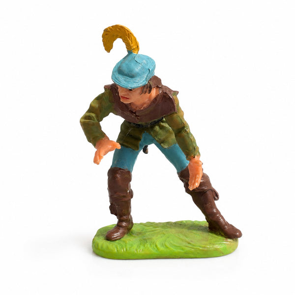 Figurine Elastolin Les Lansquenets – Soldat au tonneau – Réf. 52317